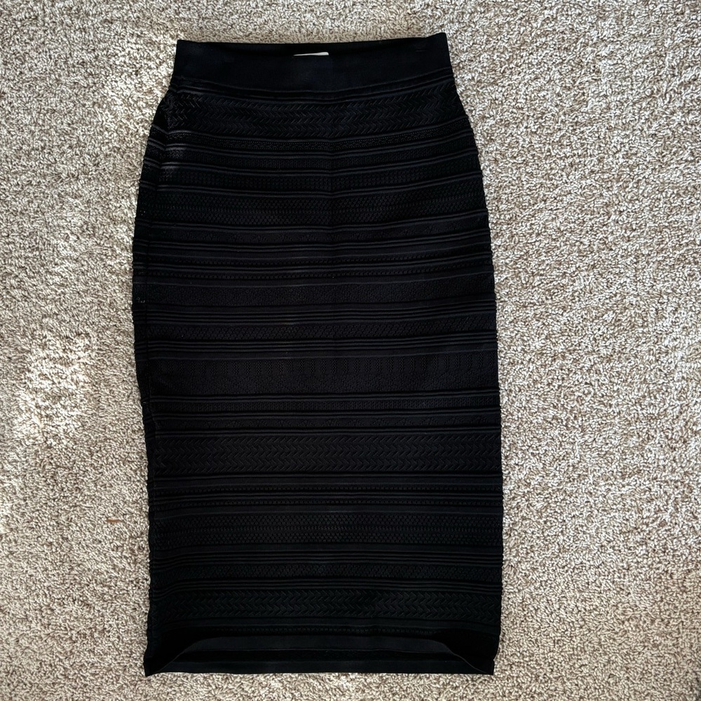 Aritzia Babaton stretch knit tube skirt